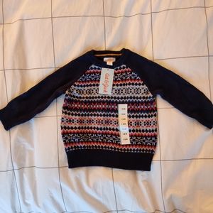 NWT Cat & Jack sweater - 18m